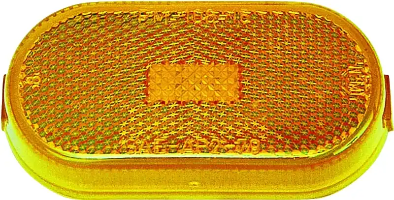 PM V108WA Marker Light, Rectangular, 4.07 in W, 2.04 in H, 12 V, Incandescent Lamp, Amber Lens, Screw Hot Deal
