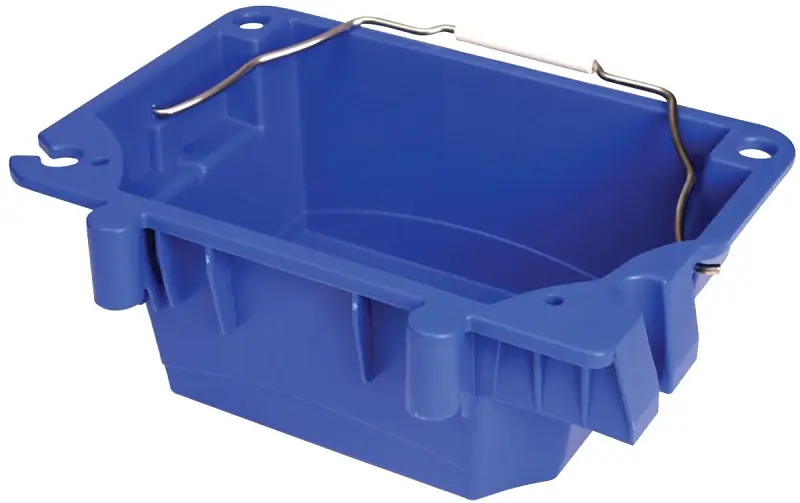 New Arrival Werner AC52-UB Lock-In Utility Bucket, Plastic/Polymer, Blue, Pack of 3