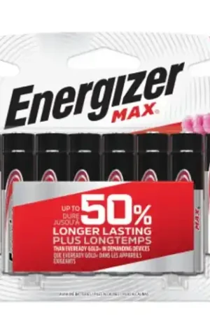 BATTERY ALKALINE MAX 16PACK/AA Place Order