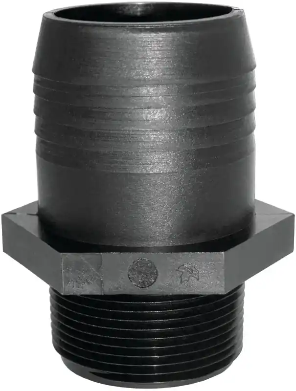 Green Leaf A1010P Adapter, 1 in, MPT x Hose Barb, Polypropylene Buy Online