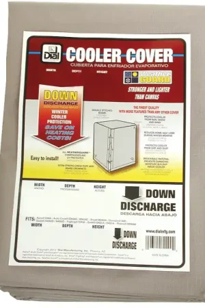 Trusted Brand Dial 8912 Evaporative Cooler Cover, 28 in W, 28 in D, 34 in H, Polyester