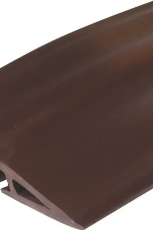 Best Price Wiremold CDB-5 Cord Protector, 5 ft L, 2-1/2 in W, Rubber, Brown