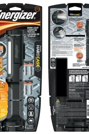 Energizer HCAL41E Work Light, 350 Lumens Lumens, Black Reduced Price