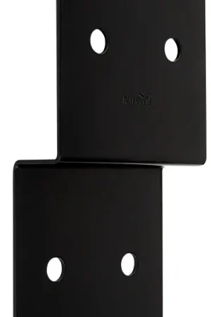 Affordable National Hardware Indio 1219BC Series N800-207 Joist Tie, 10 in L, 5 in W, Steel, Storm Shine/Powder-Coated, Black