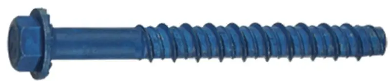 Super Sale Tapcon 24293 Screw Anchor, Hex Drive, Steel, Metallic, 15 PK