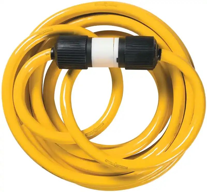 CCI 1493 Extension Cord, 10 AWG Cable, 25 ft L, 30 A, 125/250 V, Yellow Special Offer