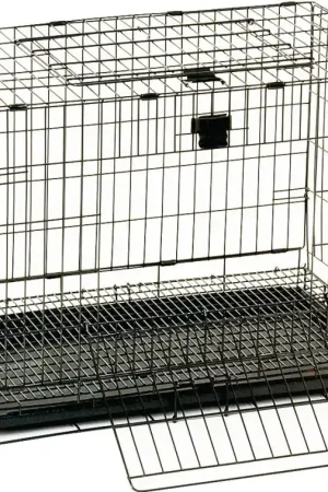Affordable Pet Lodge 150903 Rabbit Cage, 16 in W, 25 in D, 19 in H, Metal/Plastic