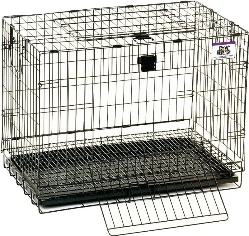 Affordable Pet Lodge 150903 Rabbit Cage, 16 in W, 25 in D, 19 in H, Metal/Plastic