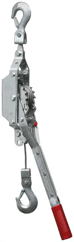 Mega Sale Acorn Hardware 18500 Cable Puller, Rubber Grip Handle, 12 ft Lift, 1 ton Lifting, 3/16 in Dia Rope/Cable