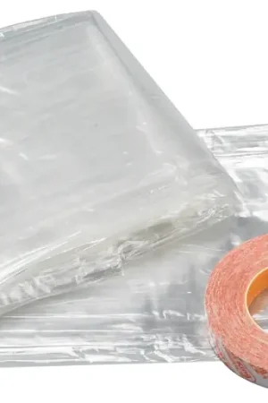 Certified Frost King V73H Indoor Shrink Window Kit, 62 in W, 0.75 mil Thick, 42 in L, Plastic, Crystal Clear, 1/PK