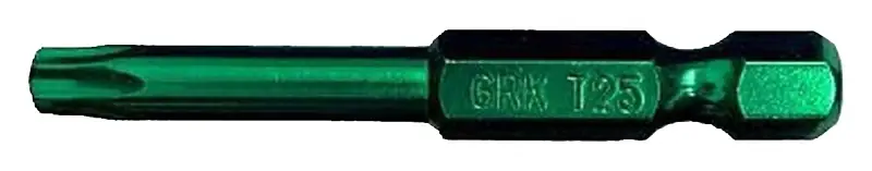 Fast Shipping GRK Fasteners 86443 Drive Bit, T25 Drive, Star Drive, 2 in L, 25/BX
