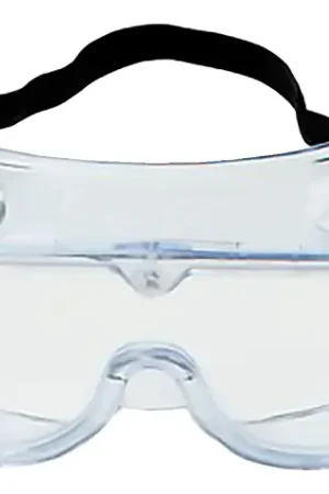 3M 40660-00000-10 Splash Goggles, Polycarbonate Lens, Clear Frame Deal
