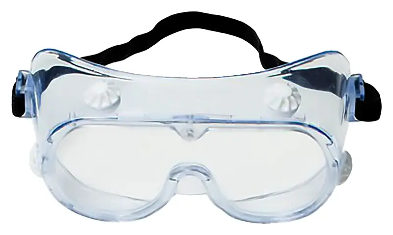 3M 40660-00000-10 Splash Goggles, Polycarbonate Lens, Clear Frame Deal