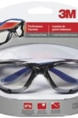 3M 7100115673 Performance Eyewear, Scratch-Resistant Lens, Blue Frame, UV Protection: Yes Bargain
