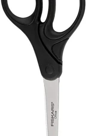 Fiskars 1067259 Scissors, 8 in OAL, Stainless Steel Blade, Ergonomic Handle, Black Handle Save Now