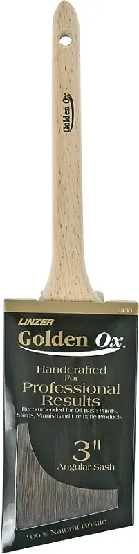 Bargain Linzer WC 2453-3 Paint Brush, 3 in W, 3 in L Bristle, China Bristle, Sash Handle