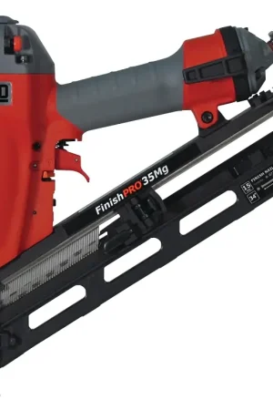 Fresh Stock Senco TN51P1P Finish Nailer, 110 Magazine, 34 deg Collation, Strip Collation, 1-1/4 to 2-1/2 in Fastener, 3.2 scfm Air