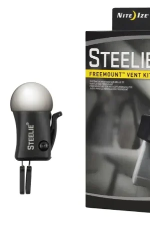 Last Chance Nite Ize Steelie STFK-01-R8 Car Vent-Mount Kit, Steel, Black