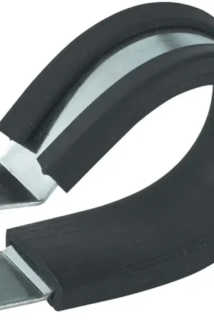 Weekend Sale Gardner Bender PPR-1575 Insulated Cable Clamp, 3/4 in Max Bundle Dia, Rubber/Steel, Black, Pack of 10