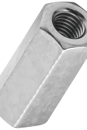 Bargain National Hardware 4003BC Series N182-683 Coupler, UNC Coarse Thread, 3/8-16 Thread, Steel, Zinc, Pack of 10