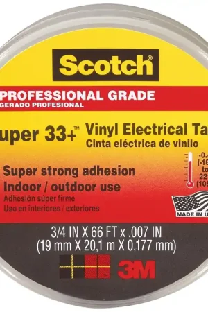 Best Seller TAPE ELEC VINYL 3/4INX66FT
