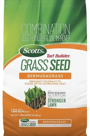 Affordable Scotts Turf Builder 18997 Grass Seed, 1 lb Bag