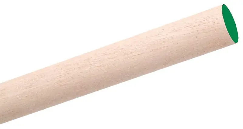 Budget Waddell 6307UB Dowel, 7/16 in Dia, 36 in L, Hardwood, Pack of 20