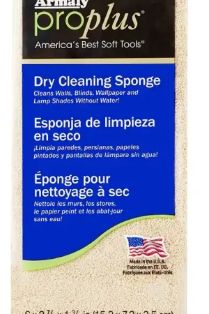 Hassle-Free Returns Armaly ProPlus 52200 Cleaning Sponge, 6 in L, Cellular Foam, Light Tan