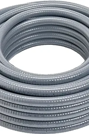 Budget Carlon Carflex 15007-100 Conduit, 3/4 in, 100 ft L, PVC, Gray