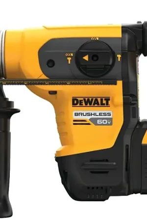 DEWALT PERFORM & PROTECT Series DCH416B Brushless Rotary Hammer, Tool Only, 60 V, 1-1/4 in Chuck, SDS Plus Chuck Limited Offer
