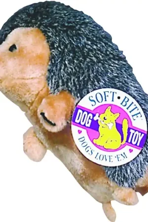 Zoobilee 07610 Dog Toy, L, Hedgehog, Synthetic Fabric, Multi-Color High Quality