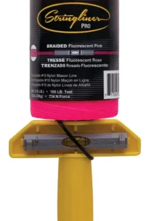 Stringliner 24462 Line Reel, 500 ft L Line, Fluorescent Pink Line, 1 in Dia Holiday Sale