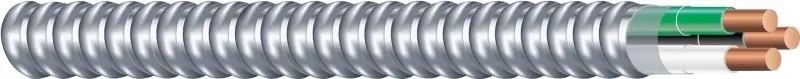 Armorlite 68579222 Metal Clad Armored Cable, 14 AWG Cable, 2 -Conductor, 50 ft L, Copper Conductor, THHN/THWN Insulation Reduced Price
