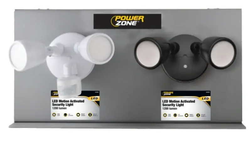 PowerZone IDB-SL Display Security Light, Plastic Fixture Top Rated