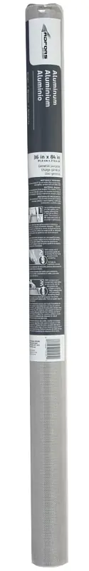 Adfors 13105 Screen Wire, 7 ft L, 36 in W, Aluminum, Charcoal Holiday Sale