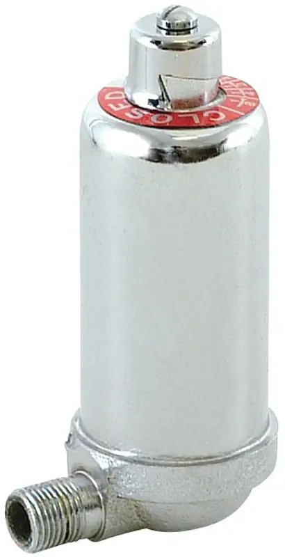 Fast Shipping Eastman 20378 Radiator Air Valve, Adjustable, Brass, Chrome