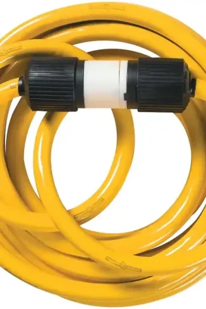 Best Choice CCI 1381 Electrical Cord, 10 AWG Cable, 25 ft L, 20 A, 125/250 V, Yellow