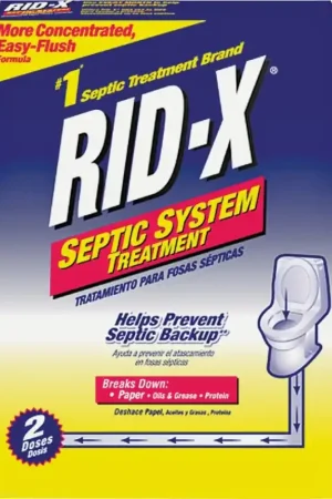 Exclusive Offer Rid-X 1920083623 Septic Tank Cleaner, Powder, Tan, Fermentation, 19.6 oz Box