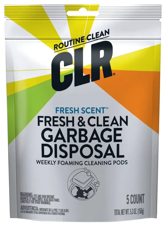 Save Now CLR GDC-6 Garbage Disposal Cleaner Pouch, Powder, Peach