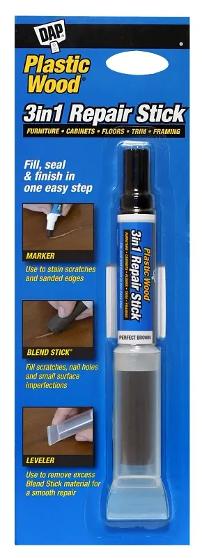 Big Sale DAP 7079804090 3-in-1 Repair Stick, Solid (Blend Stick), Liquid (Marker), Slight (Blend Stick), Slight Solvent (Marker)