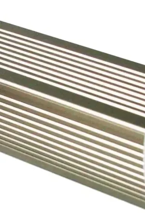 Affordable M-D 43878 Stair Edging, 36 in L, 1.63 in W, Aluminum, Pewter
