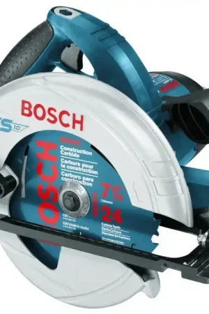 Bosch CS10 Circular Saw, 15 A, 7-1/4 in Dia Blade, 5/8 in Arbor, 56 deg Bevel Instant Buy