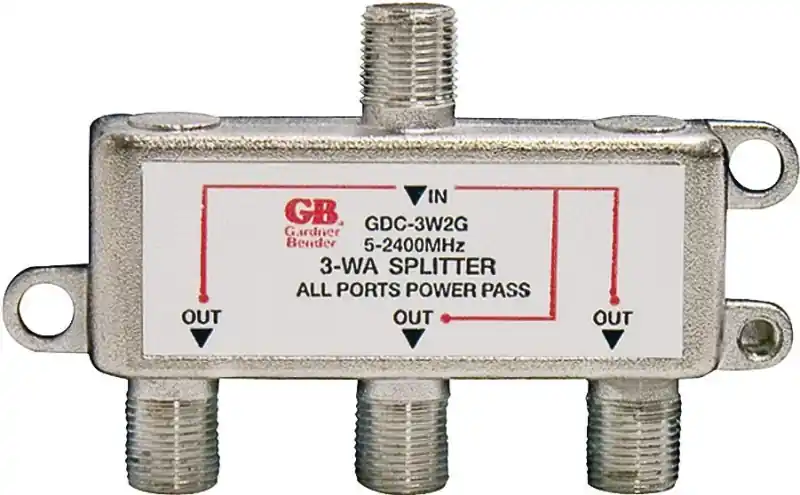 Budget Gardner Bender GDC-3W2G Satellite/Digital TV Splitter