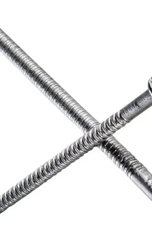While Supplies Last Simpson Strong-Tie S10PTD5 Deck Nail, 10D, 3 in L, Stainless Steel, Bright, Full Round Head, Annular Ring Shank, 5/lb