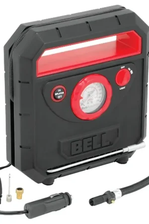 Genuine Victor 3000 Series 22-1-33000-8 Tire Inflator, 12 V, 1 to 150 psi Pressure, Dial, ABS, Black/Red Sale