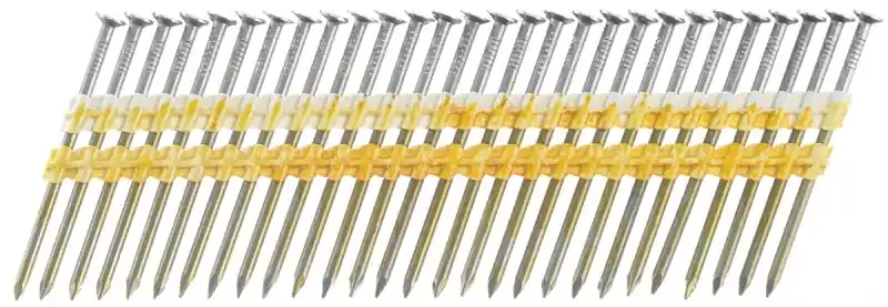 Best Seller Senco GD24APBSN Collated Nail, Plastic Strip Collation, 2-3/8 in L, Steel, Bright Basic, Full Round Head, Smooth Shank