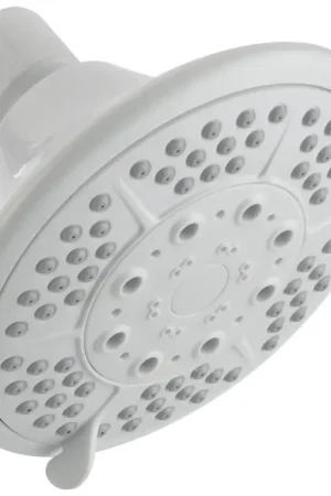 New Arrival Peerless 76572CWH Shower Head, 1.75 gpm, 1/2 in Connection, 4-15/16 in Dia