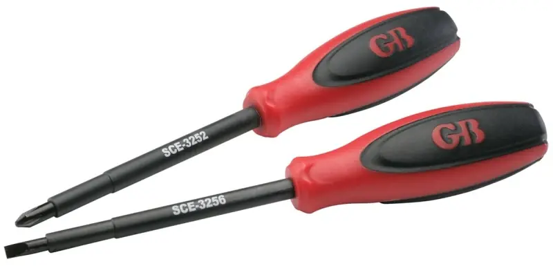Top Pick Gardner Bender SCE-3262 Screwdriver Set, 2-Piece, Vanadium Steel, Red