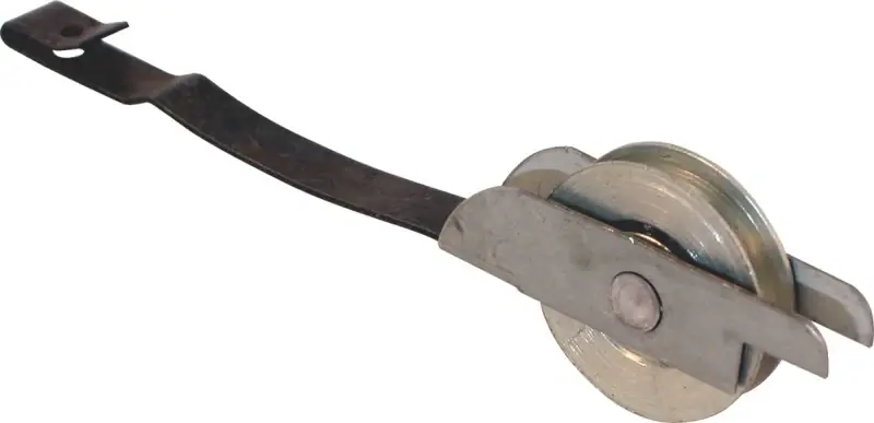Affordable Prime-Line B 704 Flat Spring Tension Roller Assembly, 1 in Dia Roller, 1/4 in W Roller, Steel Roller, Concave Roller