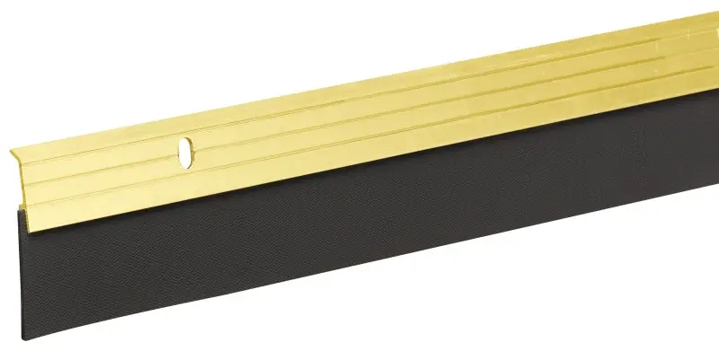 Best Price Frost King A79GA Door Sweep, Gold Flange, 36 in L, 2 in W, Aluminum Flange, Rubber Insert